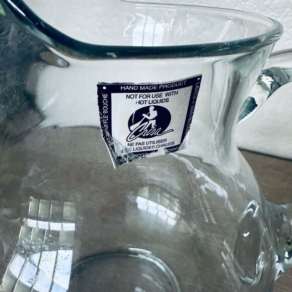 Glass Serving Pitcher Tea Lemonade Water - Picture 5 of 5